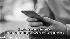 Spy Camera in Mobile Phone