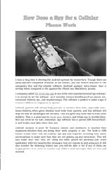 Mobile Phone Spy Software Australia